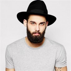 Hombre&apos;s 100% Wool Wide Brimmed Hat  Floppy Felt Trilby  Winter Casual Hat for Hombre  eb-62745047